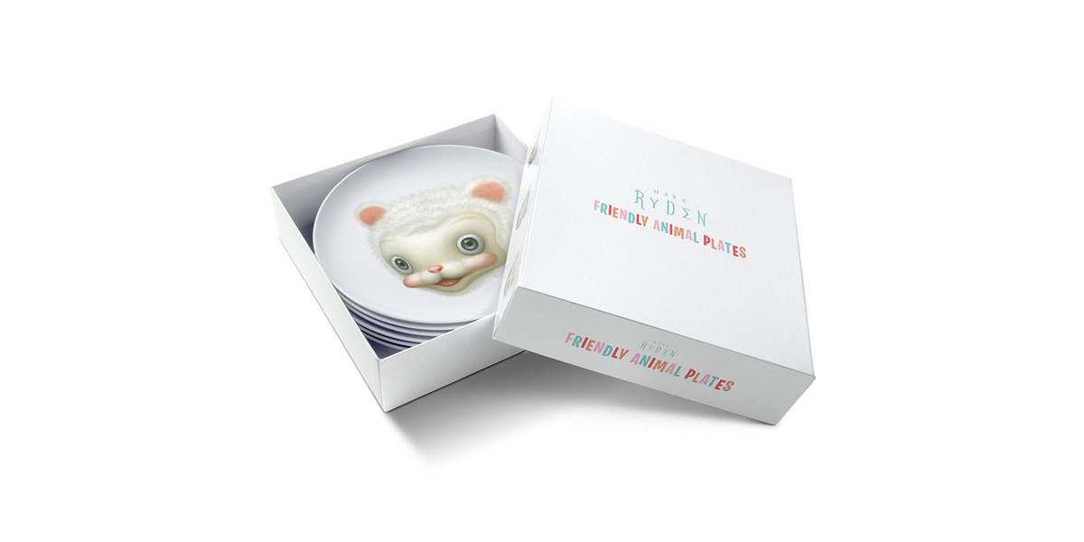 MARk RYDEN FRENDLY ANIMAL PLATES