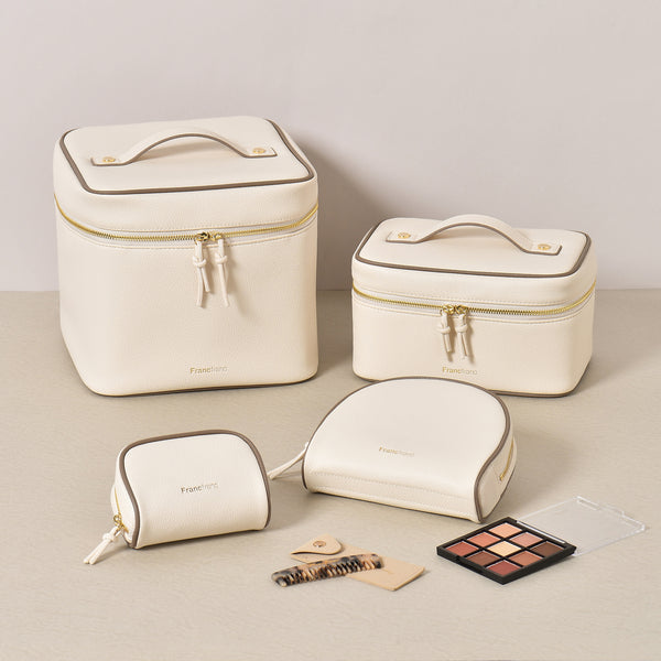 バイカラー バニティポーチ S アイボリー | Francfranc（フランフラン