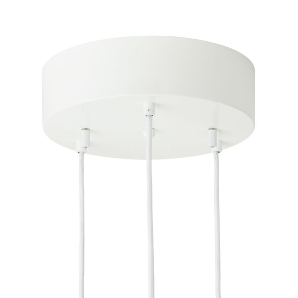 ペタルプリーツ ペンダントランプ 3灯 ホワイト | Francfranc（フラン