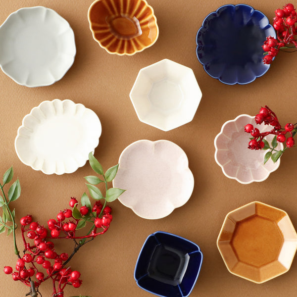 美濃焼 豆皿 輪花 グレー | Francfranc（フランフラン）公式通販 家具