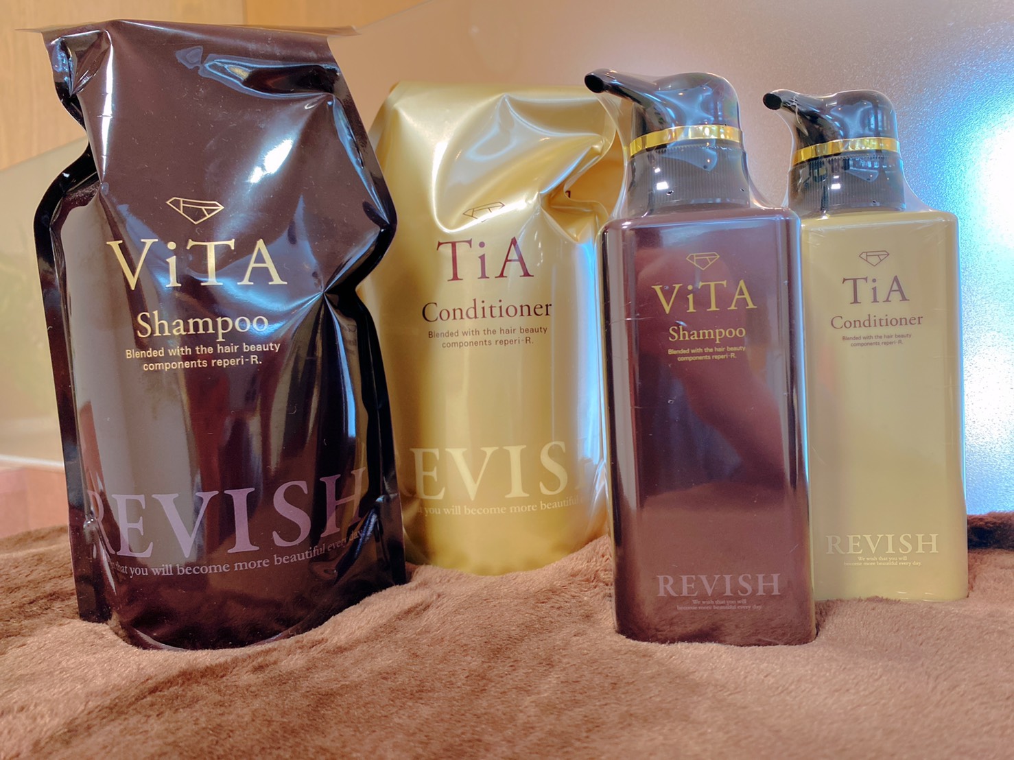 レヴィッシュヴィータシャンプー & ティアコンディショナー 2L セット