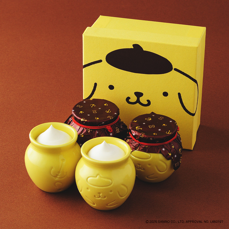 ポムポムプリン × Frantz 神戸魔法の壷プリン(R)4個入 | 神戸フランツ