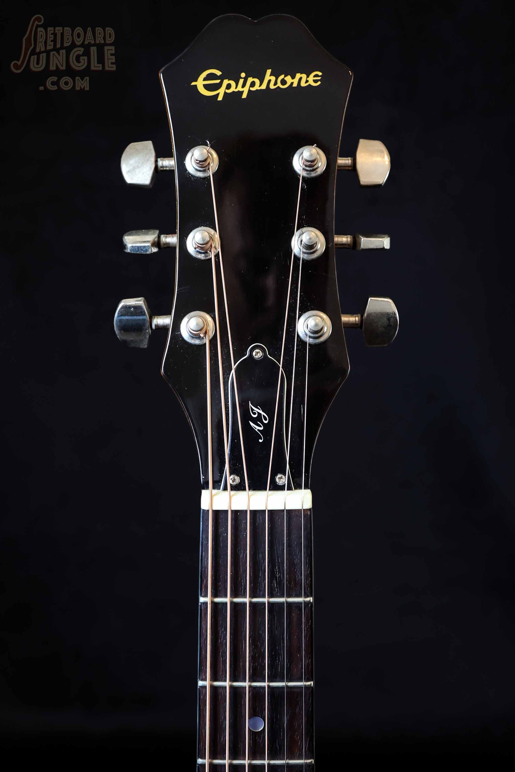 Epiphone AJ-100 VS - Sunburst - 2011 – Fretboard Jungle