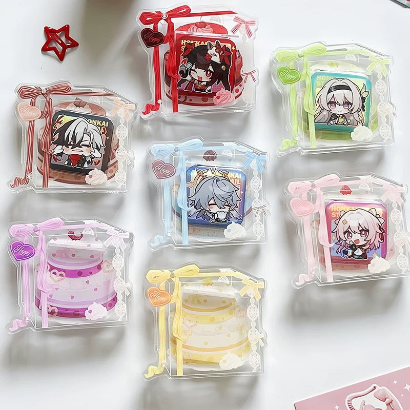 予約】デザート風 缶バッジアクリルブロック – funfun柴屋