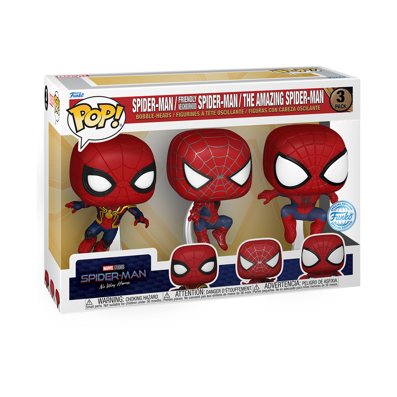 Pop! Spider-Man: No Way Home 3-Pack