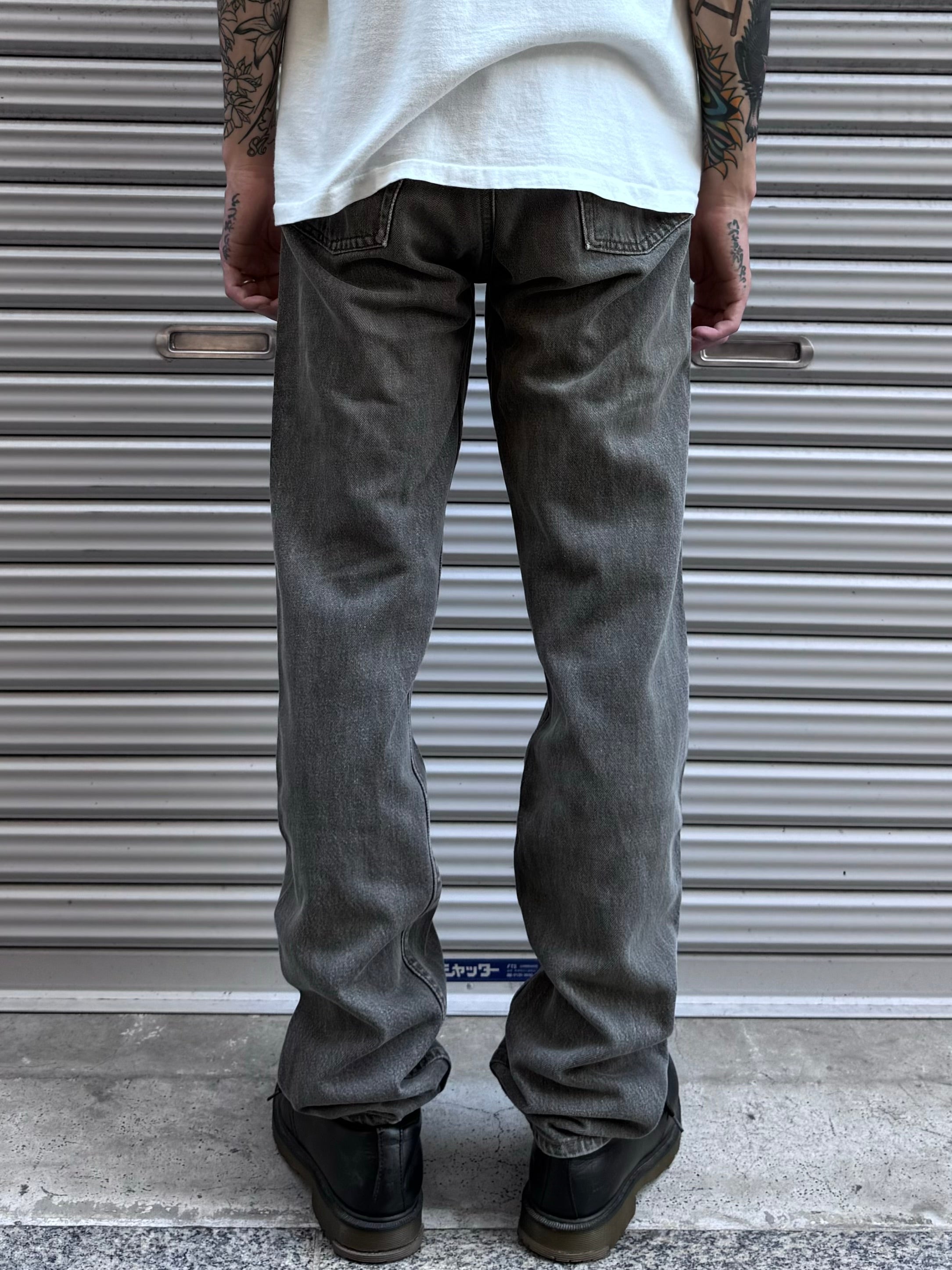 90's levis 「501」USA製 先染めブラックデニム – FUJI STORE