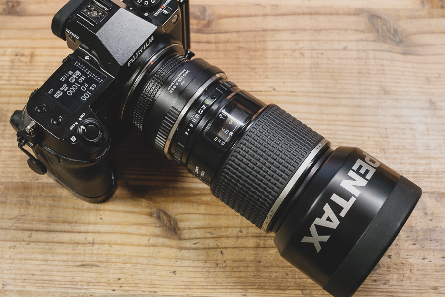 GFX50S II ＋ PENTAX-FA645 MACRO 120mmF4 で紫陽花を撮ってきた｜FUJI