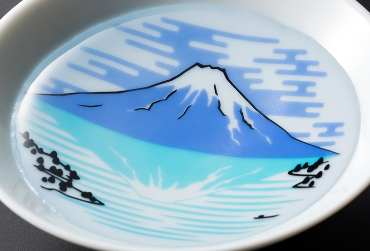 丸モ高木陶器】桜と青富士の平盃 特別セット | 藤巻百貨店