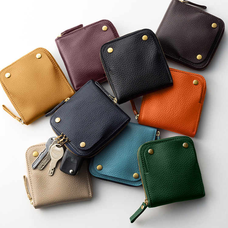 RAKUKEI】ラウンドジップキーウォレット SMART MOVE! | 藤巻百貨店