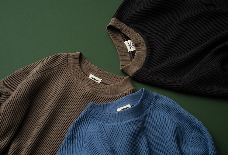 Jackman】Waffle Mid-neck（JM7200） | 藤巻百貨店