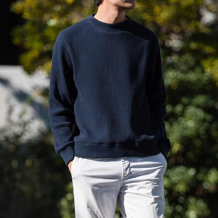 Jackman】Waffle Mid-neck（JM7200） | 藤巻百貨店