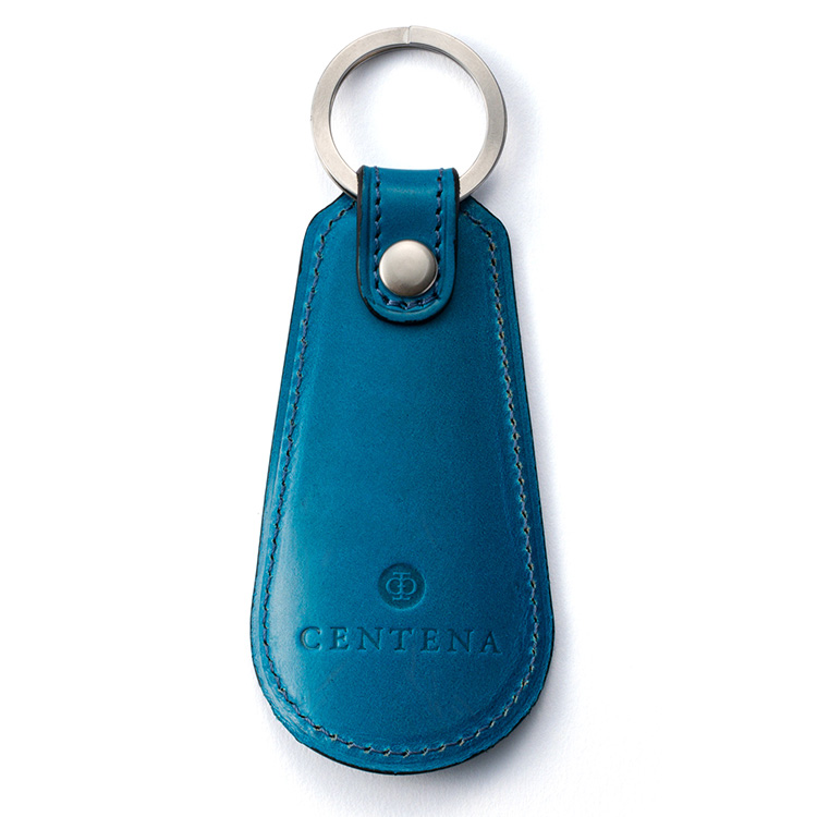 CENTENA】アニリンコードバン ターコイズ シューホーン | 藤巻百貨店