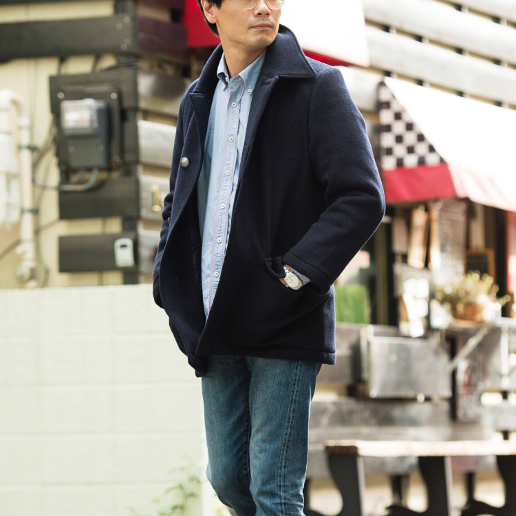 DOPE&DRAKKAR】防風中綿ウールハーフコート | 藤巻百貨店