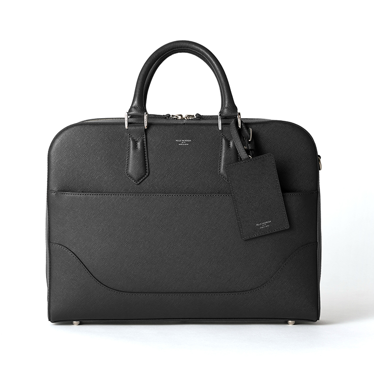 PELLE MORBIDA】Capitanoサフィアーノレザーブリーフバッグ CA015
