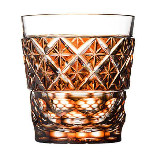 薩摩びーどろ工芸】薩摩切子 薩摩ブラウン オールド | 藤巻百貨店