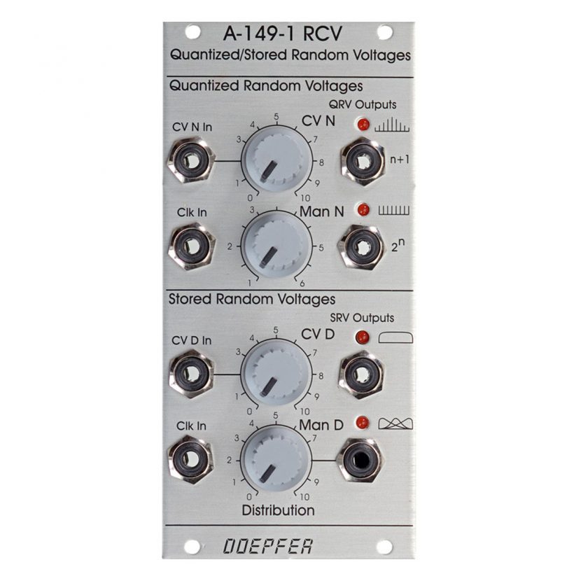 A-149-1 RCV Quantized/Stored Random Voltages - A-100 Eurorack