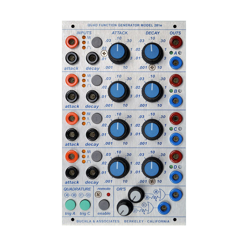 281e Quad Function Generator - Buchla - 有限会社 福産起業