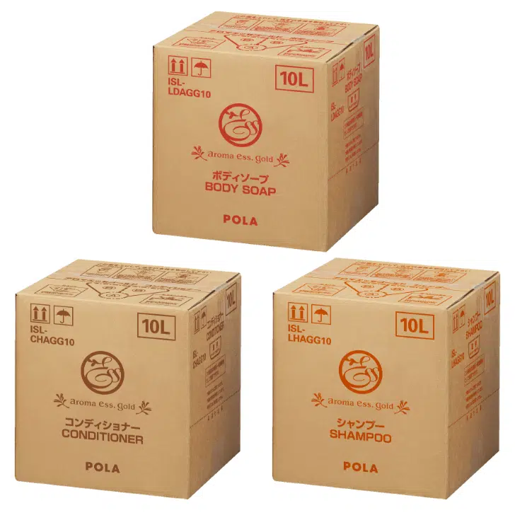 セット品］POLA アロマエッセゴールド ボディソープ 10L＆ シャンプー