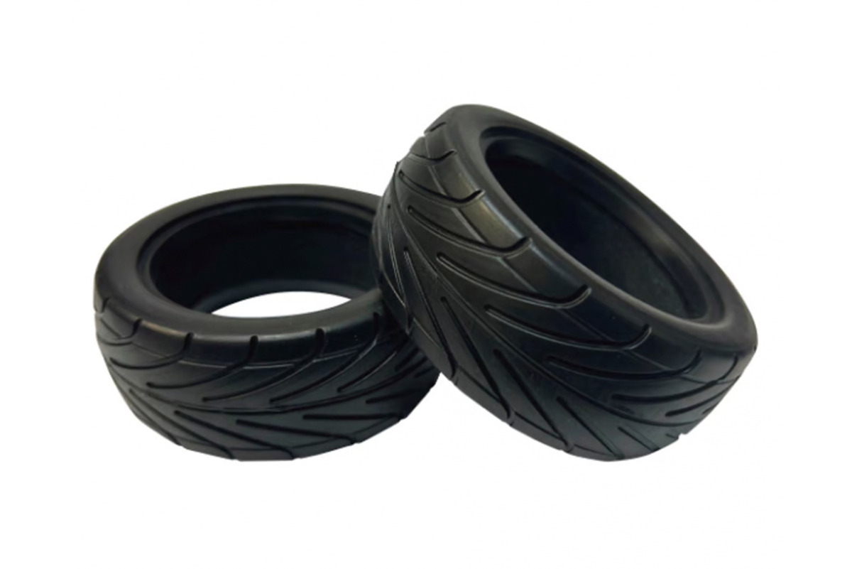 TOPLINE 1/10 4WDバギー用ゴムタイヤ ラジアルタイプ フロント用 ET