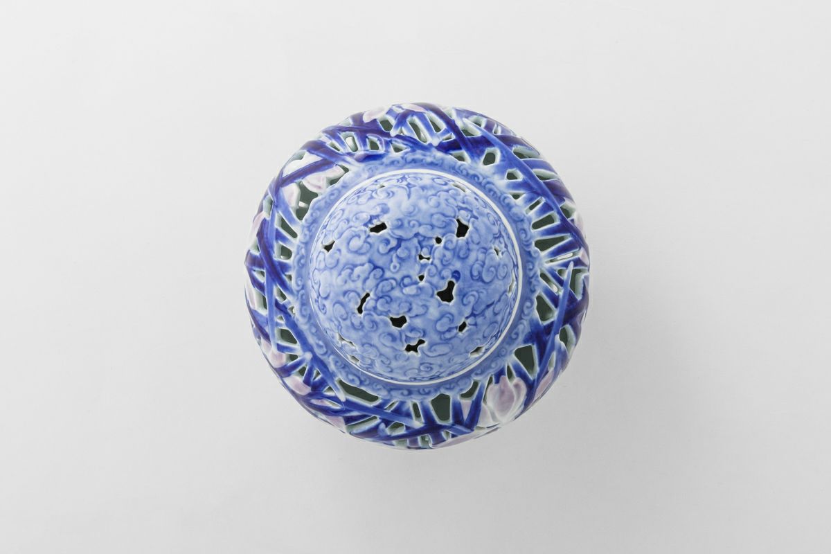 蘭彫刻 香炉 | 有田焼 深川製磁｜公式オンラインストア