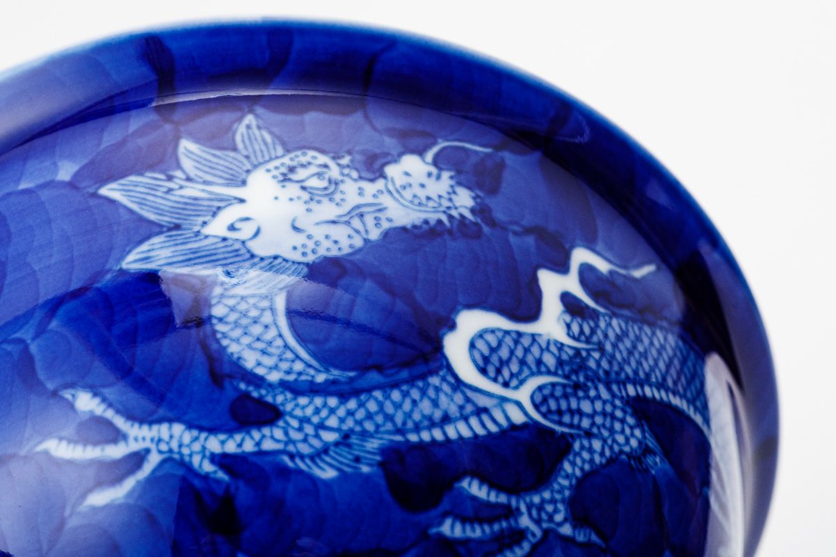 染付龍 谷型飯碗 | 有田焼 深川製磁｜公式オンラインストア