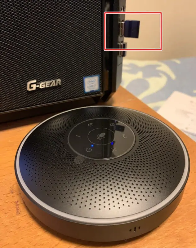 10人以上の大規模Web会議に最適！マイクスピーカー2台セット『eMeet