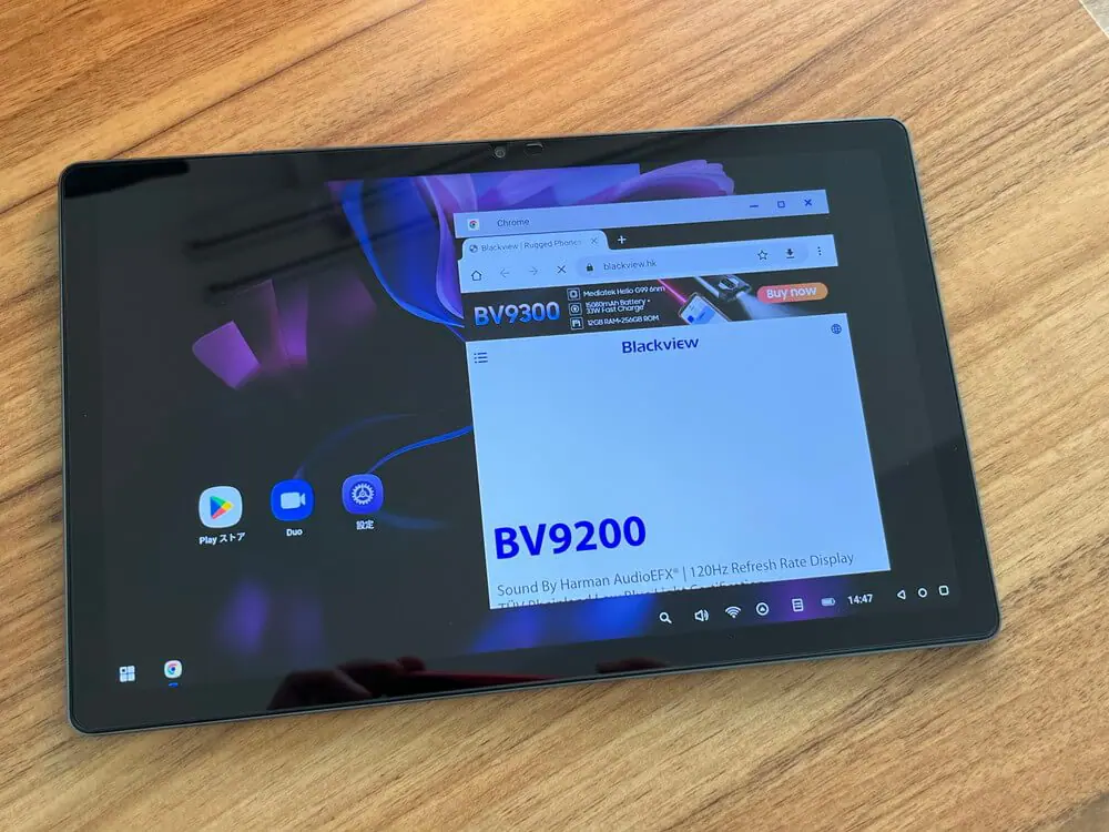 Blackview Tab 11 WiFi』レビュー！PCモード対応、タッチペン付属の