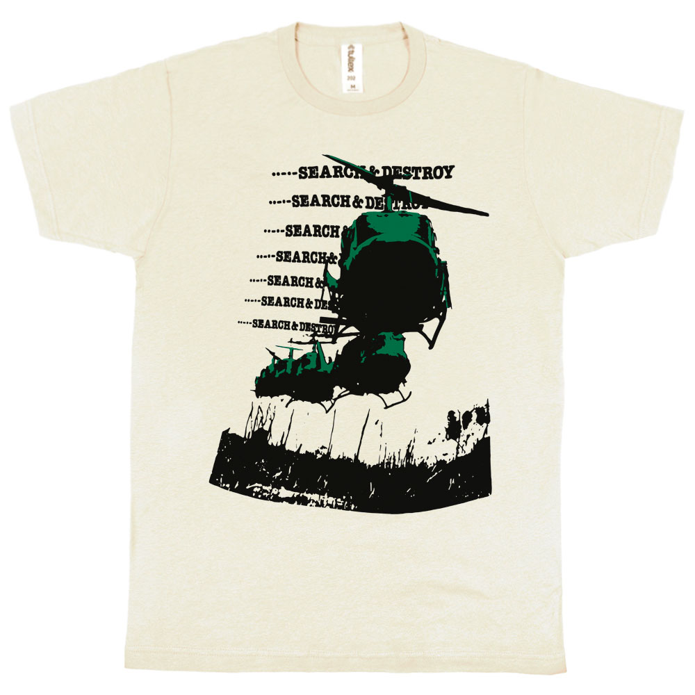 Search and Destroy “Helicopters” Men's T-Shirt - Full Breach 77