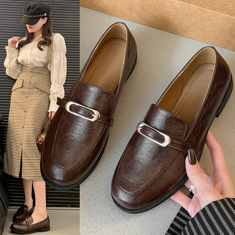 レディース ローファー】金具付き ビジネス - クラシカルでおしゃれ