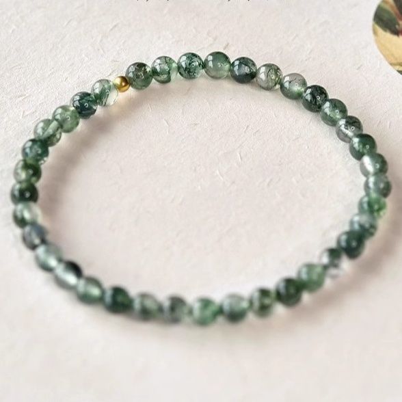 天然石ブレスレット モスアゲート マ行|天然石ブレスレット専門通販