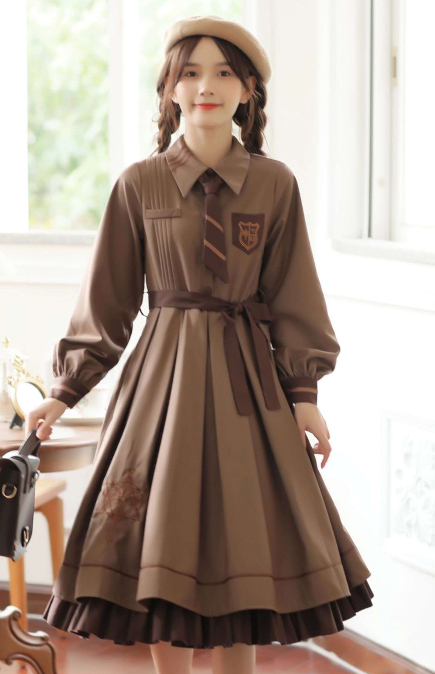 セーラー服 学園風レトロワンピース スカート|セーラー服専門通販