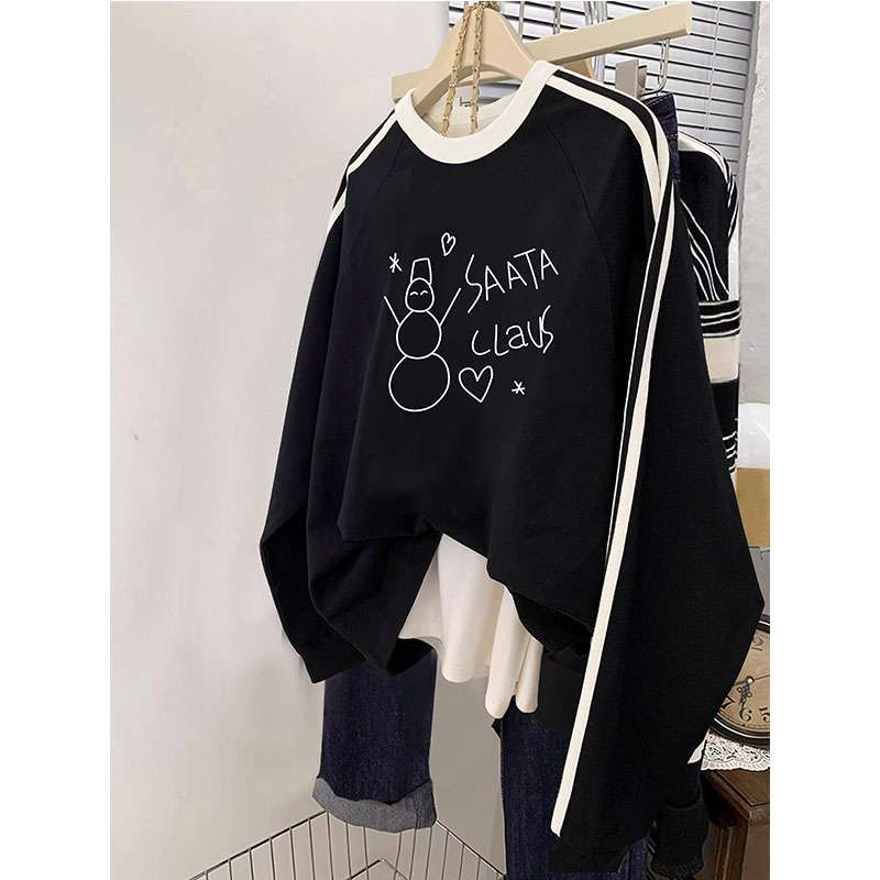 レディース スウェット ワンちゃんいっぱい！可愛いイラスト入り