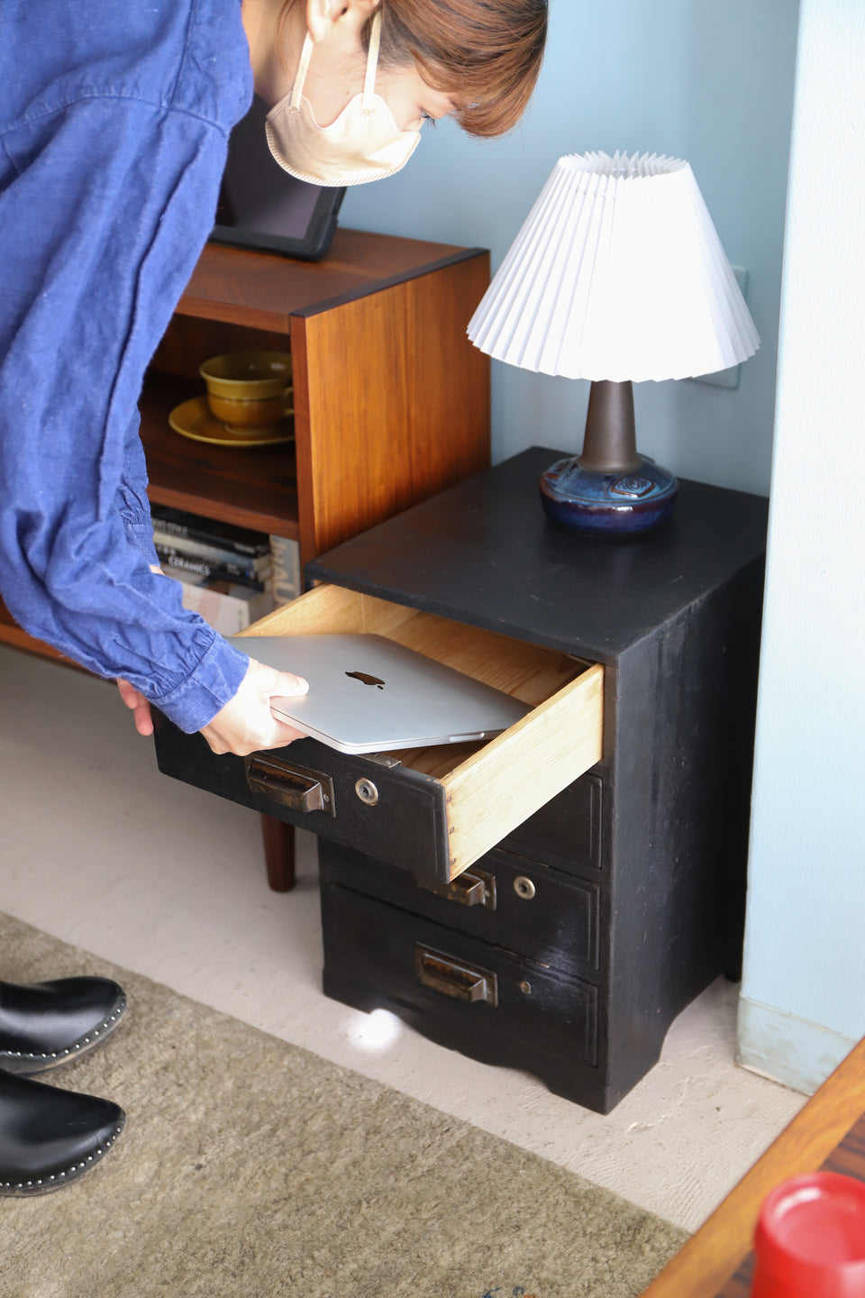 ジャパンヴィンテージ 小引き出し 古道具 レトロモダン/Small Drawer