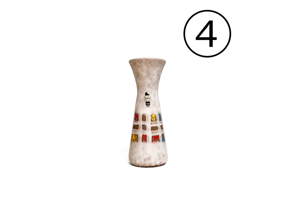 ドイツヴィンテージ フラワーベース ファットラヴァ 花器 ミッド