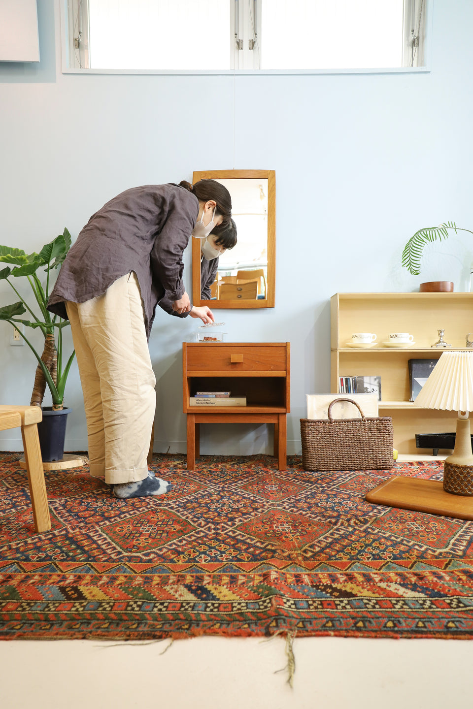 トルコのカーペット 120*180cm ヴィンテージデザイン ラク 【公式通販】