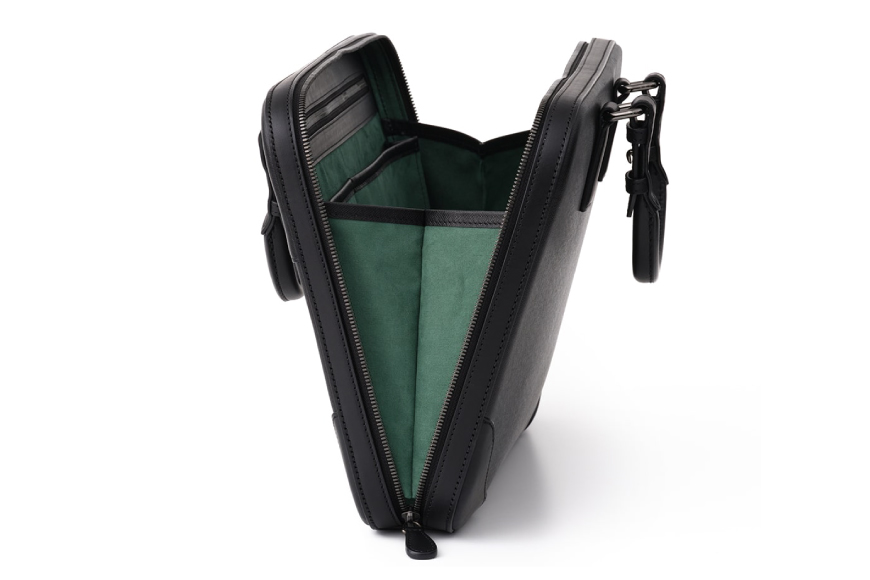 SOMES コンパクト ブリーフケース イノベーション （ブラック） IV-64