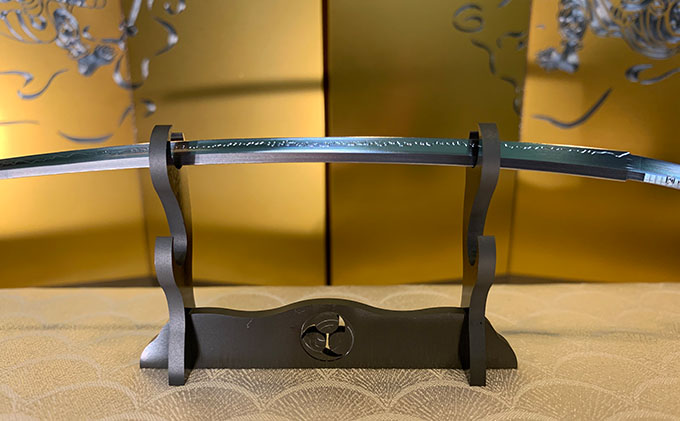 精密日本刀『鶴丸国永』刀身 民芸品 工芸品 伝統技術 インテリア