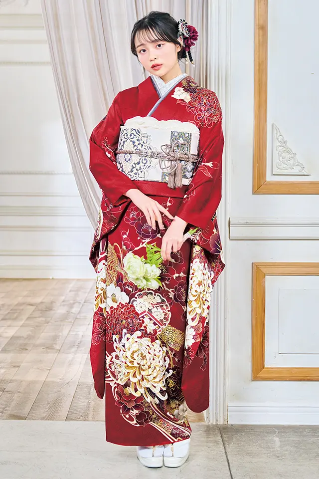 成人式振袖カタログ(E-4702) | 成人式の振袖レンタル・振袖購入・ママ