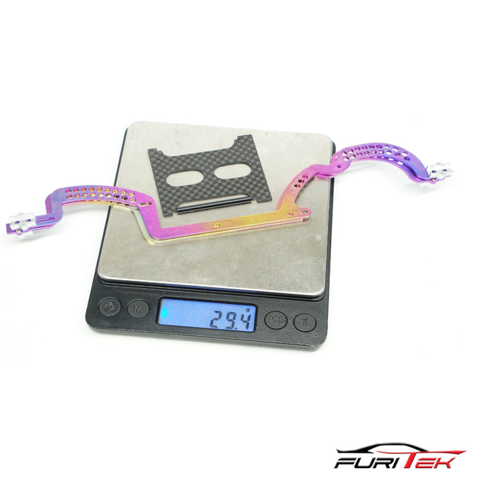 FURITEK GRASSHOPPER TITANIUM (RAINBOW) FRAME KIT FOR TRAXXAS TRX
