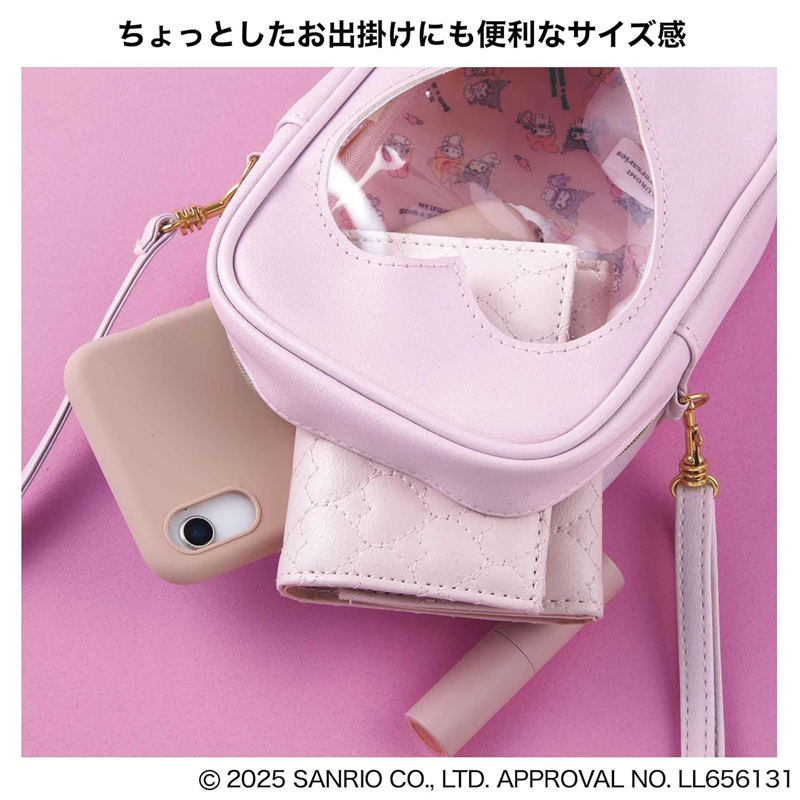 sweet スウィート 2025年 3月号 【付録】 マイメロディ＆クロミ ハート