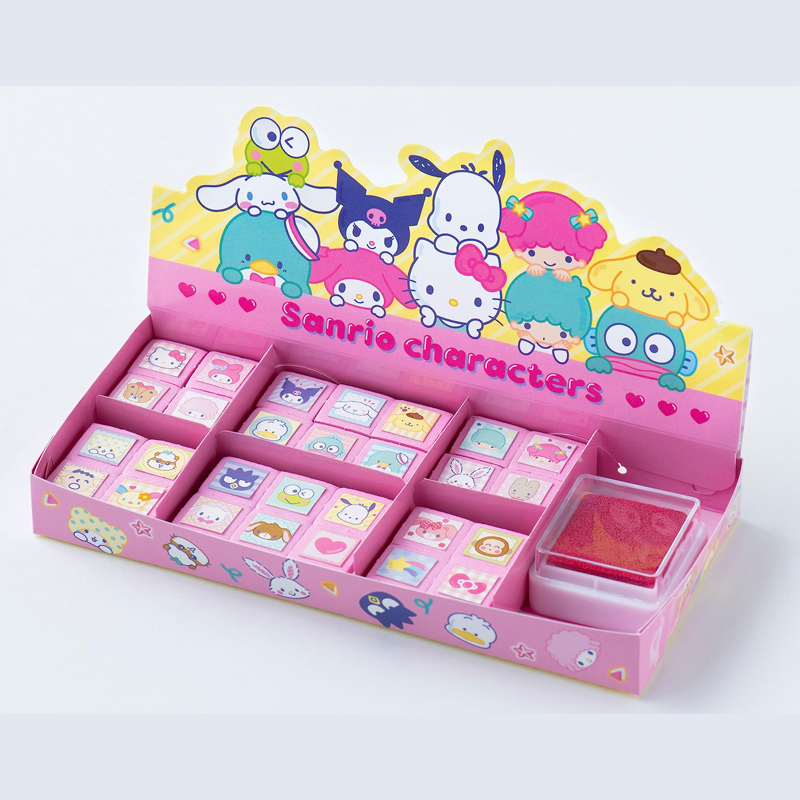 あそぼうサンリオキャラクターズきらめきおんなのこブック―スタンプ