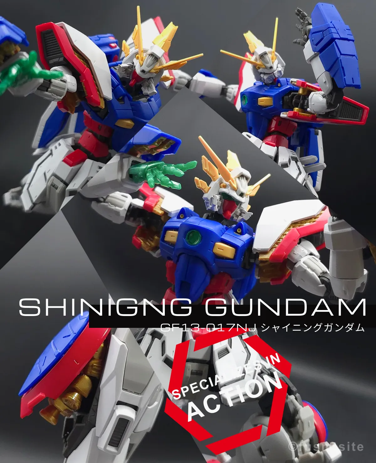 RG シャイニングガンダム レビュー