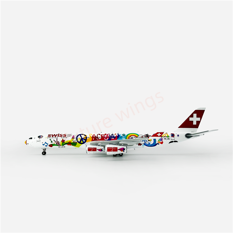 1:400 Aviation400 Swiss Air A340-300 HB-JMJ Aircraft Model Free