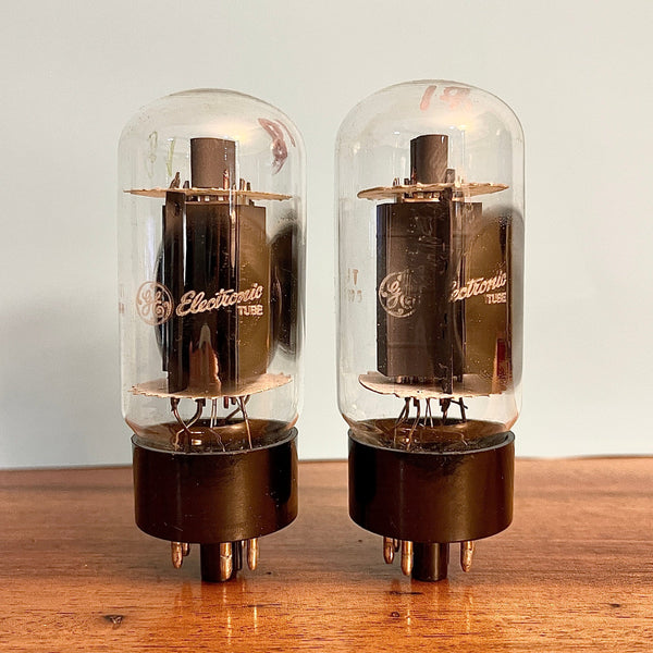 GE 6L6GC Matched Pair | NOS Vintage Vacuum Tubes | Fuzz Audio
