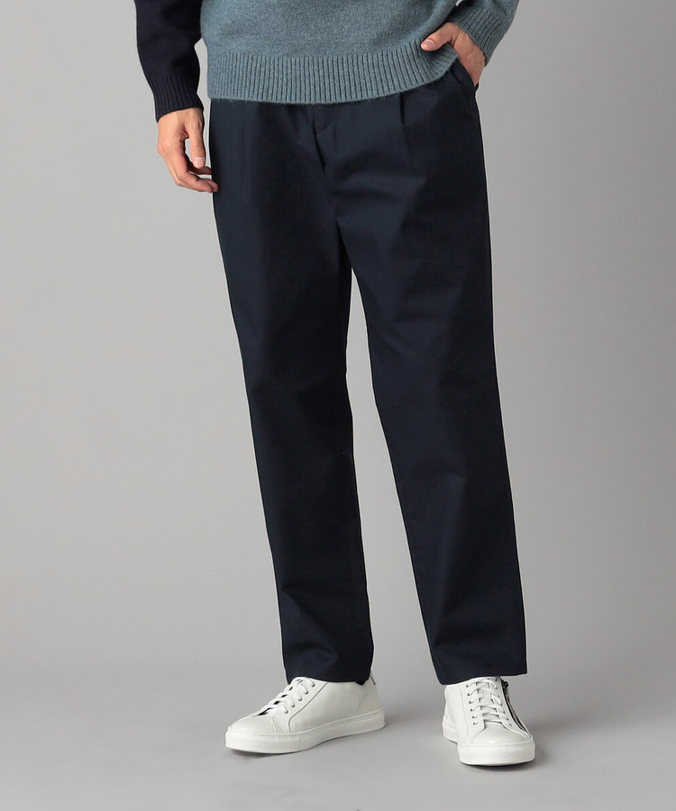 コットンツイル タックパンツ（07-25PI21-204）｜コムサメン（COMME CA