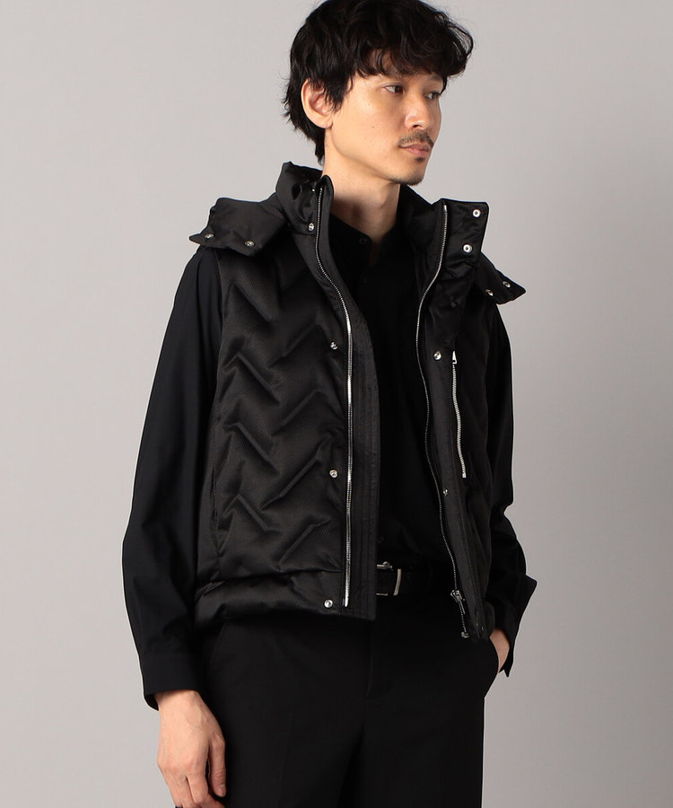 シームレスダウン フーディーベスト（07-21DI06-204）｜コムサメン