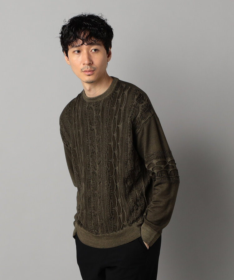 COOGI（クージー）柄 クルーセーター（27-57KM05-205）｜ベータメン（β