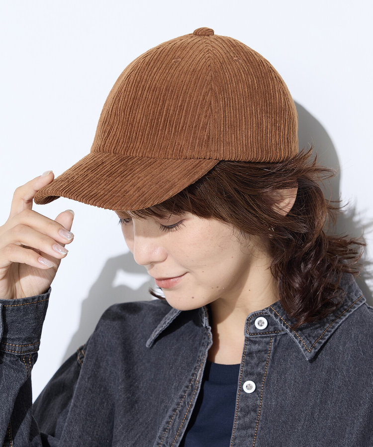 コーデュロイ キャップ（21-48XM02-205）｜コムサ ワードローブ（COMME