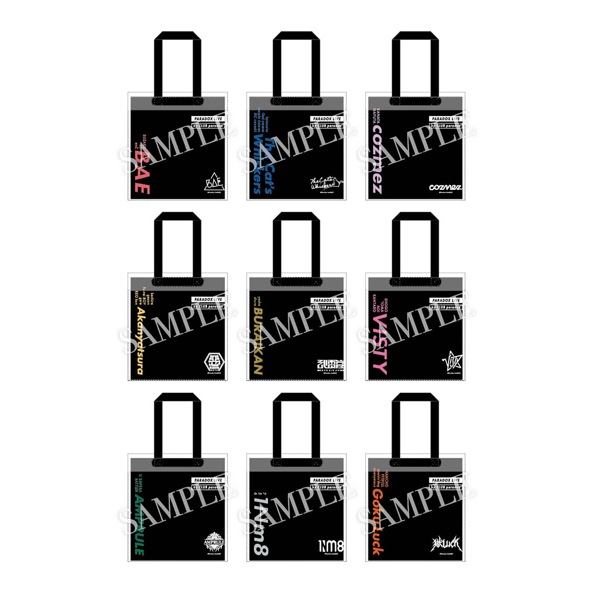 Paradox Live クリアバッグ付きトート – GCRESTORE ジークレストア