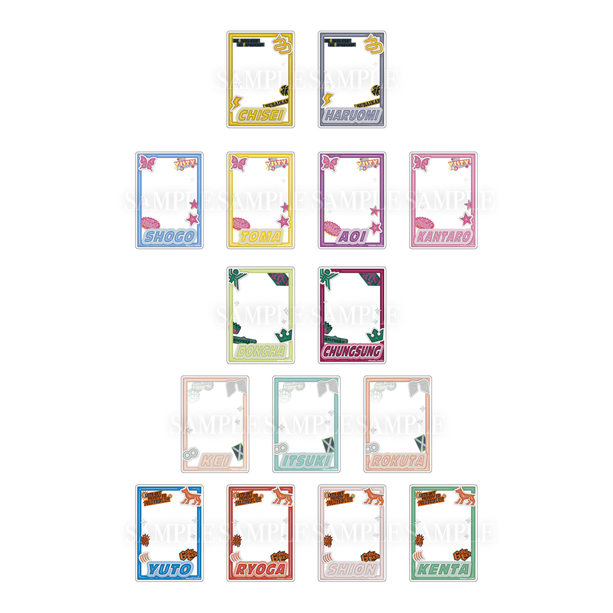 Paradox Live ぷっくりデザイン 硬質カードケース Ver.2 – GCRESTORE